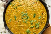 Vegan Mung Bean and Coconut Curry Recipe