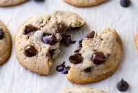 Soft and Chewy Eggless Chocolate Chip Cookies Recipe