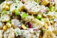 Zesty Dill Pickle Potato Salad Recipe