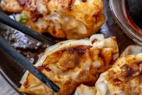 Homemade Crispy Pan Fried Pork Potstickers