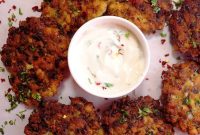 Crispy Chicken Fritters Recipe for Party Appetizers