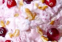 Creamy Cranberry Fluff Salad Recipe