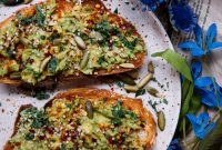 Vegan Avocado Toast Recipe with Garlic, Lime and Chili