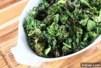 Crispy Garlic Roasted Kale Recipe