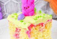 Peeps Marshmallow Poke Cake Recipe