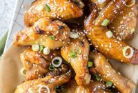 Sweet Chili Glazed Chicken Wings Recipe