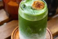 Creamy Banana Matcha Latte Recipe