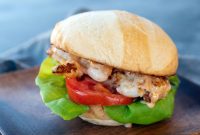 Smash-Style Shrimp Burger Recipe