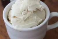 Homemade Maple Ice Cream Recipe