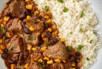 Slow Cooker Salsa Beef Stew Recipe