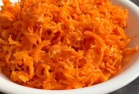 Candied Carrots for Cake Decoration and Garnish