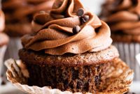 Moist Chocolate Cupcakes Recipe with Rich Chocolate Frosting
