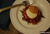 Crispy Potato Latkes Recipe for Two