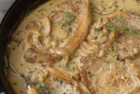 Creamy Pork Chops in Sour Cream Sauce