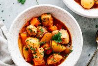 Instant Pot Chicken Stew Recipe with Vegetables