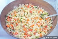 Mediterranean Orzo and Roasted Vegetable Salad