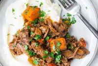 Slow Cooker Italian Pot Roast Recipe: Tender and Flavorful