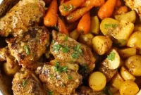 One-Pan Honey Mustard Chicken Bake