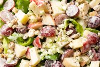 Classic Waldorf Salad Recipe with Apples, Celery and Walnuts