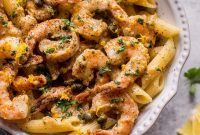 30-Minute Shrimp Piccata with Lemon Caper Sauce