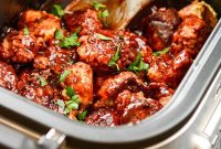 Sticky Honey BBQ Slow Cooker Meatballs