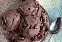 Homemade Andes Mint Chocolate Ice Cream Recipe