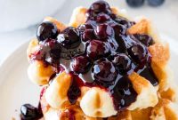 How to Make Blueberry Sauce with Fresh or Frozen Berries