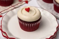 Classic Red Velvet Cupcakes with Cream Cheese Frosting