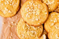 Zesty Lemon White Chocolate Cookies Recipe