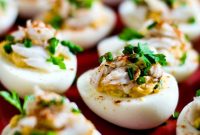 Creole Crab-Stuffed Deviled Eggs Recipe