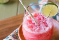 Coconut Lime Watermelon Slush Recipe