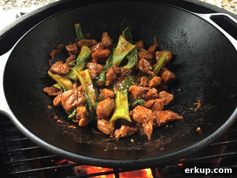 Jeyuk Bokkeum (Spicy Korean Pork) Recipe for the Big Green Egg 10 Spicy Korean Pork Stir Fry