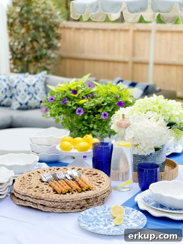 flowers on a table