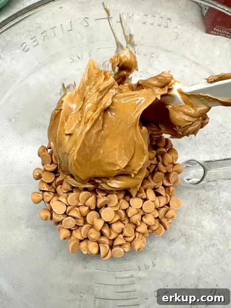 combining ingredients for cornflake cookies