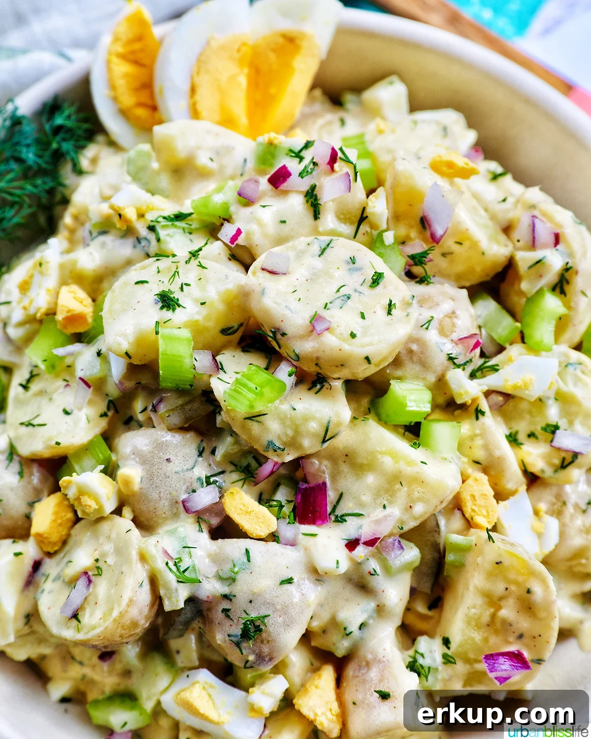 dill pickle potato salad