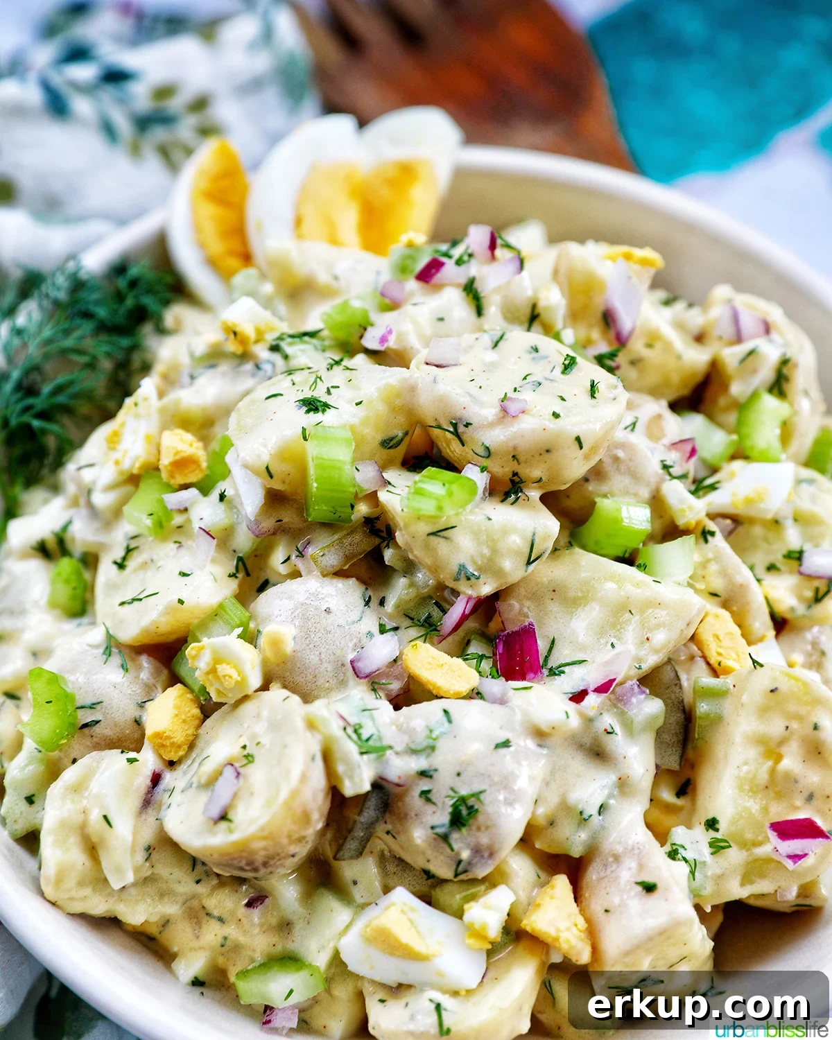 dill pickle potato salad side
