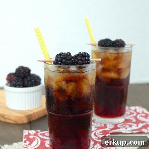 Blackberry Diet Dr. Pepper