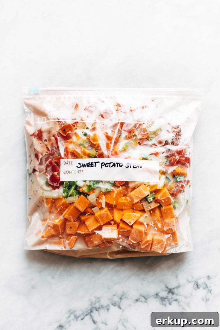 Image for Freezer Meal Spicy Sweet Potato Peanut Stew