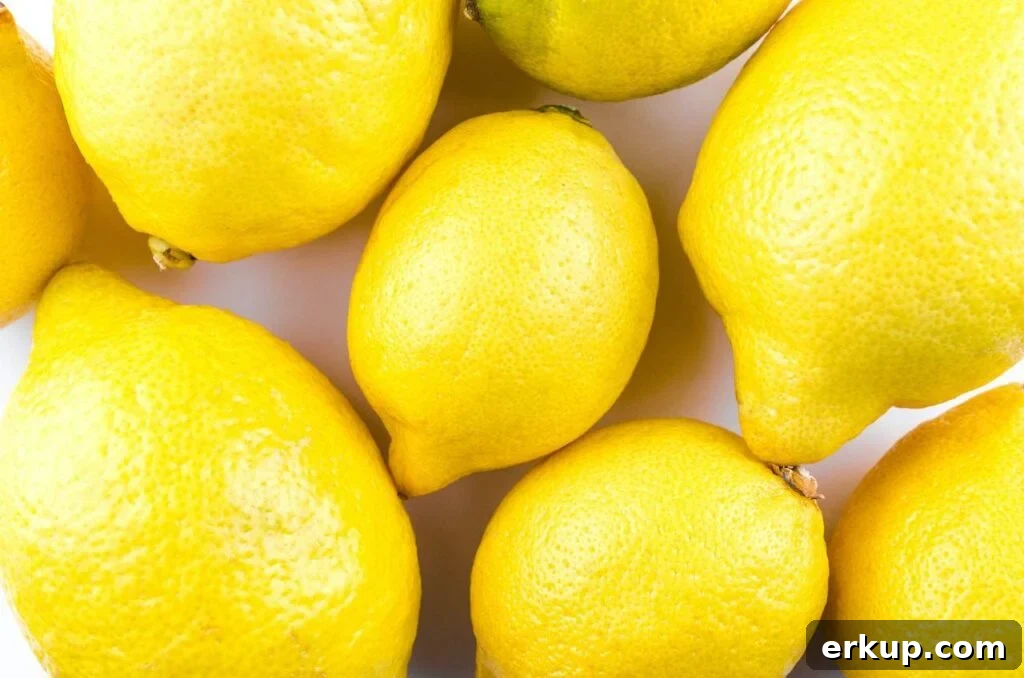 Lemon is a delicious fruit for November