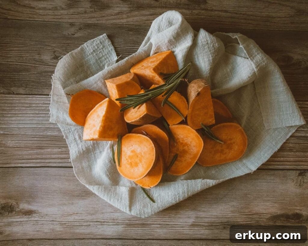 Sweet potatoes are a delicious vegetable for September
