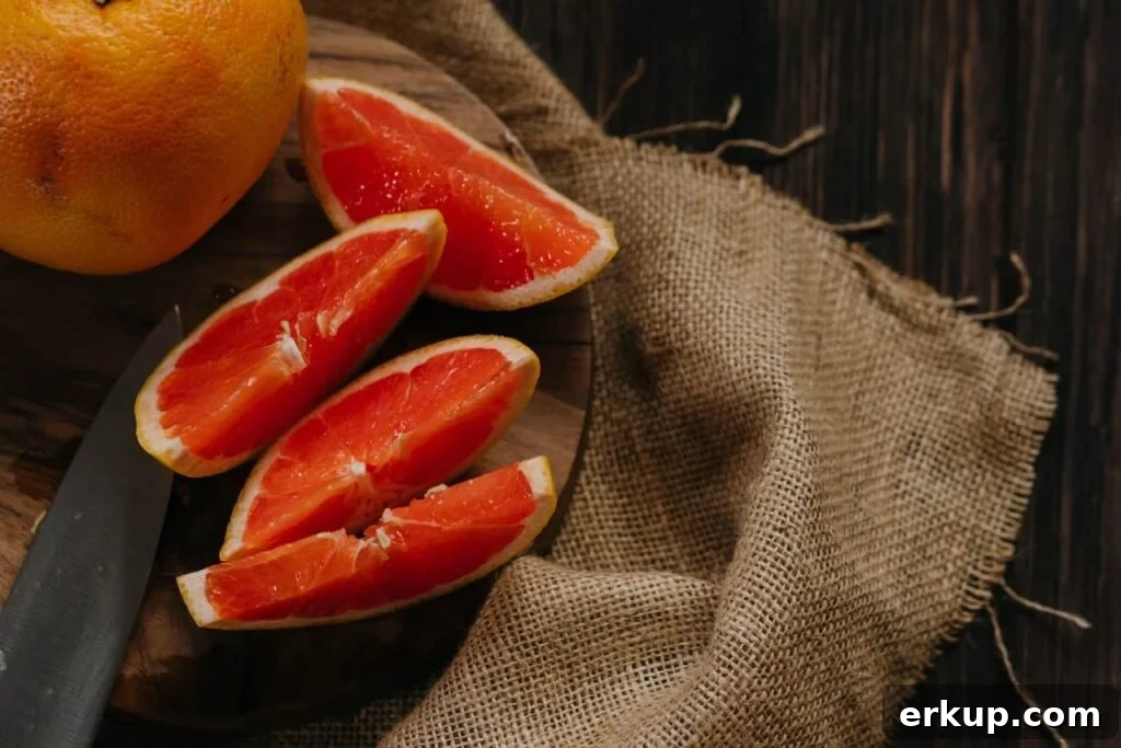 grapefruit is a delicious fruit for novemver