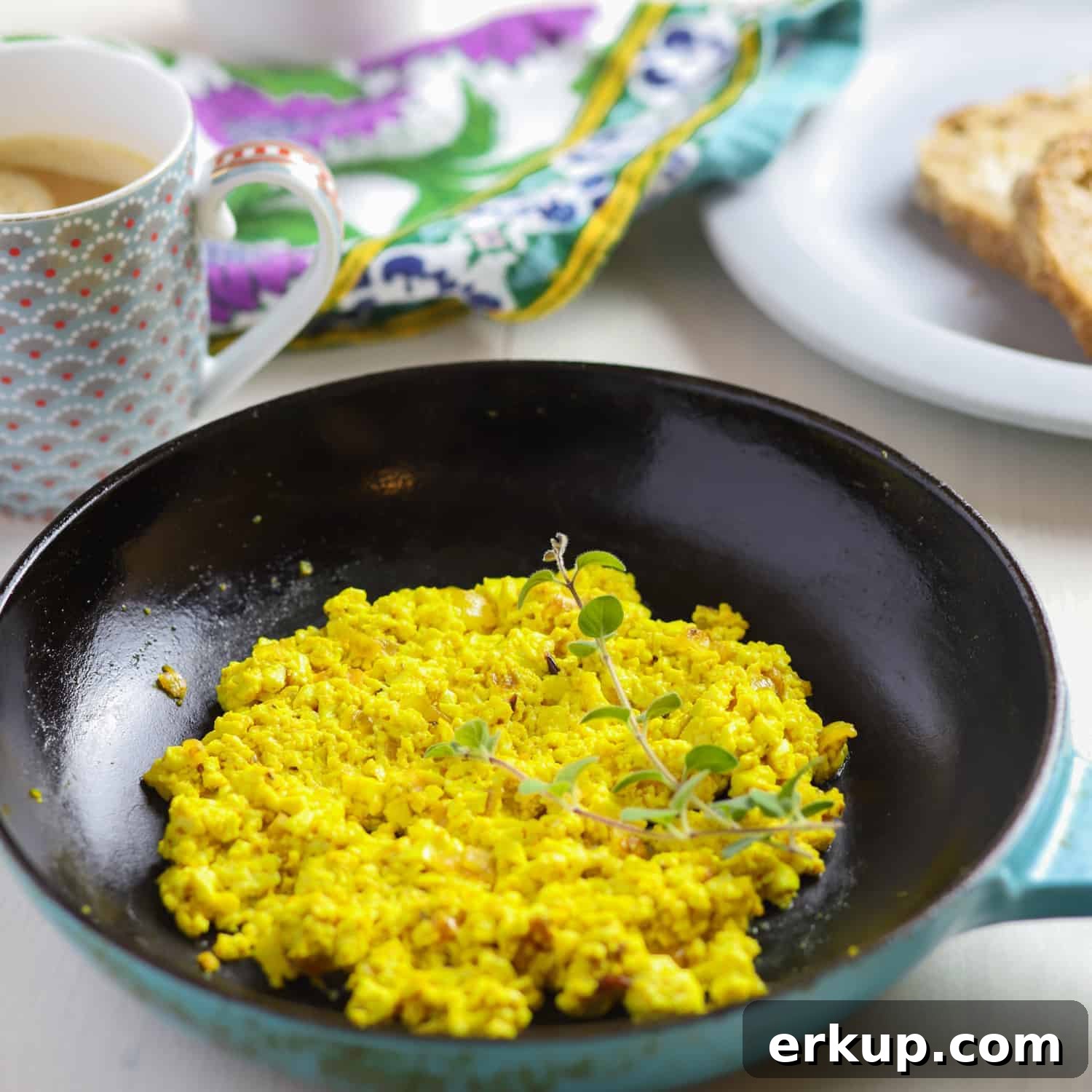 Vegan Tofu Scramble Recipe That Tastes Like Eggs 2 Photo showing Tofu Scramble (vegan and gluten-free)