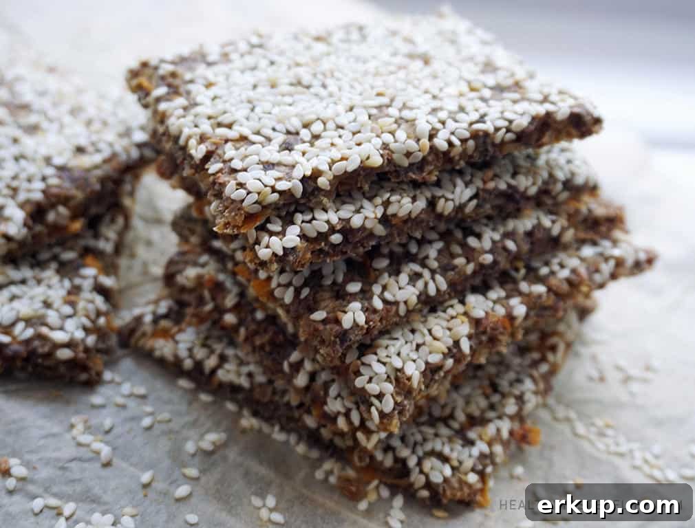 Stacked Buckwheat Crackers / Crisps