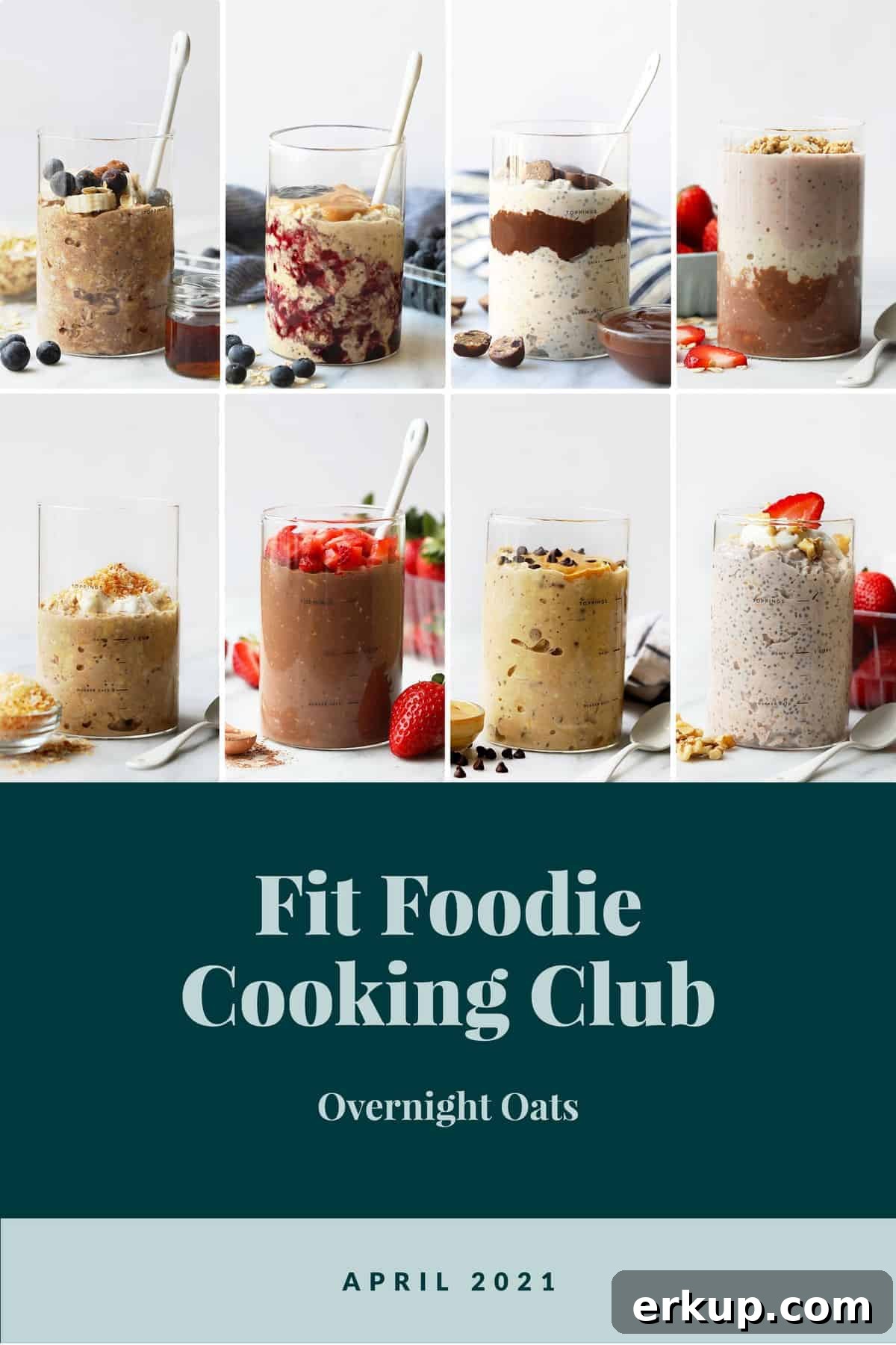 Overnight oats in a jar