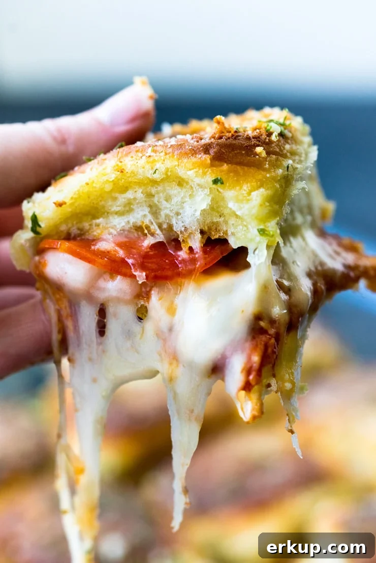 Hawaiian Roll Pizza Sliders Recipe