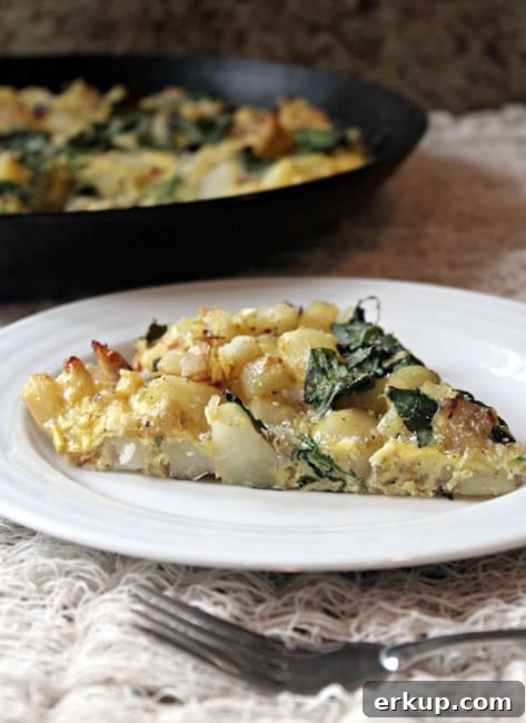 Roasted Potato and Kale Frittata Recipe 2 Roasted Potato and Kale Frittata