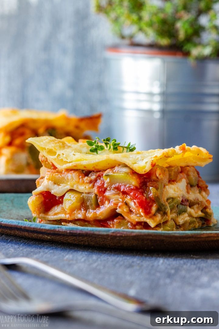 Homemade Vegetable Lasagna