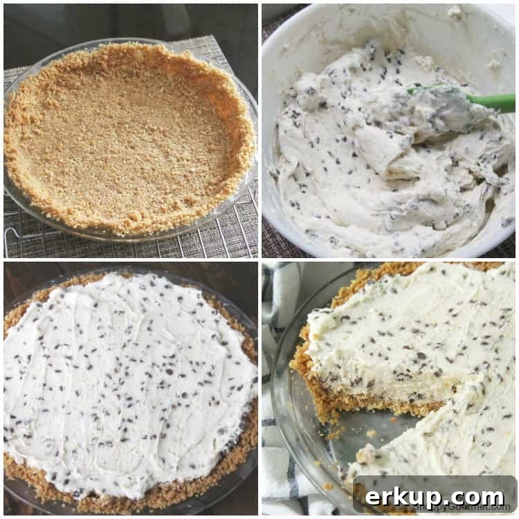 cannoli pie crust and no bake cannoli cream filling