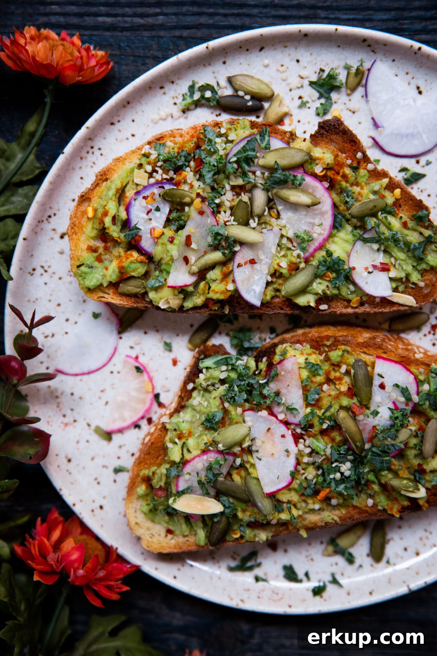 My Favorite Avocado Toast | Well and Full | #vegan #recipe #avocadotoast