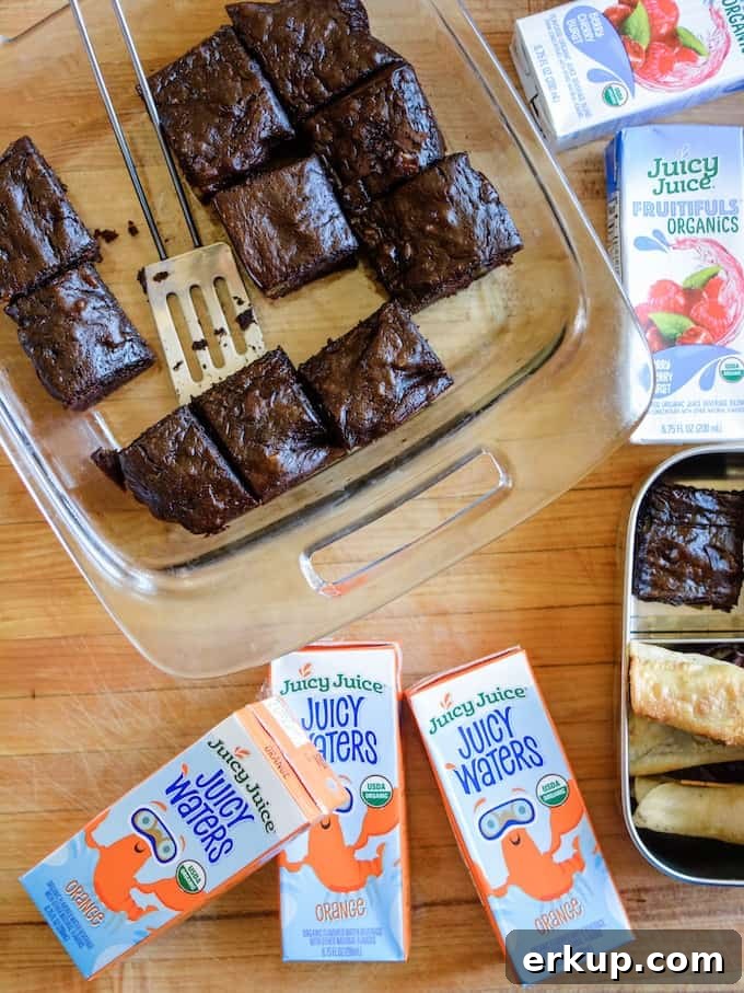Avocado Brownies for back-to-school